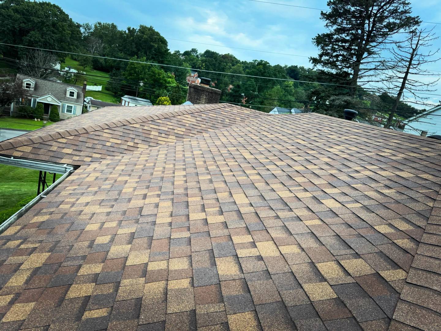 Roof replacement by Peak Precision Contracting