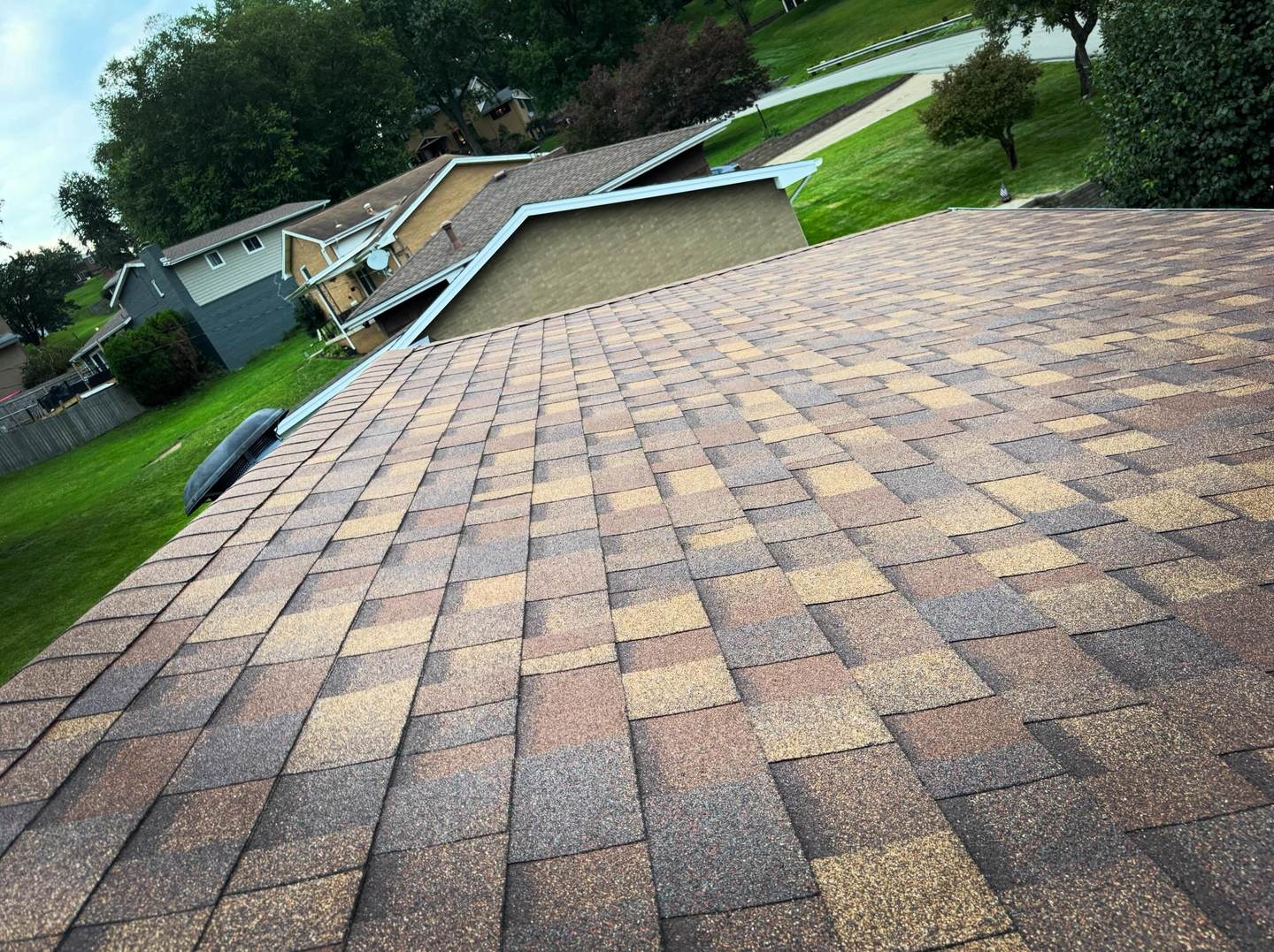 Roof replacement by Peak Precision Contracting